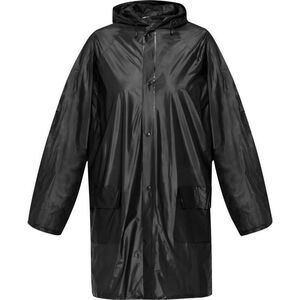 Unisex Adult Ada Raincoat / Solid Black